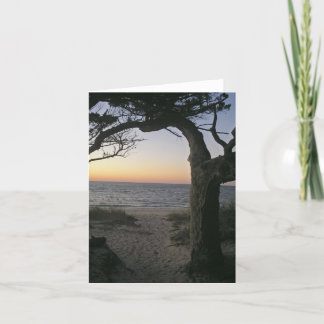 Ocracoke Sunset Note Card