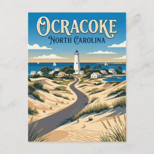 Ocracoke USA Postcard