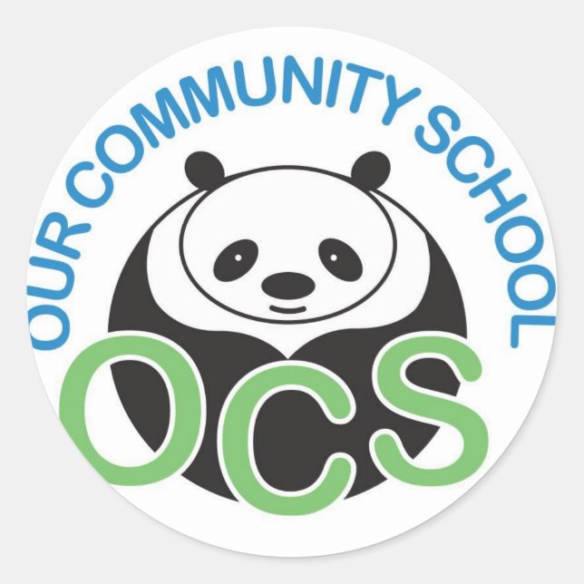 OCS Logo Stickers (various sizes) (Front)