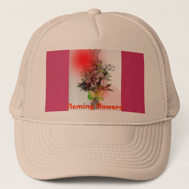 oct 20 th pictures of the house 091, fleming fl... trucker hat (Front)