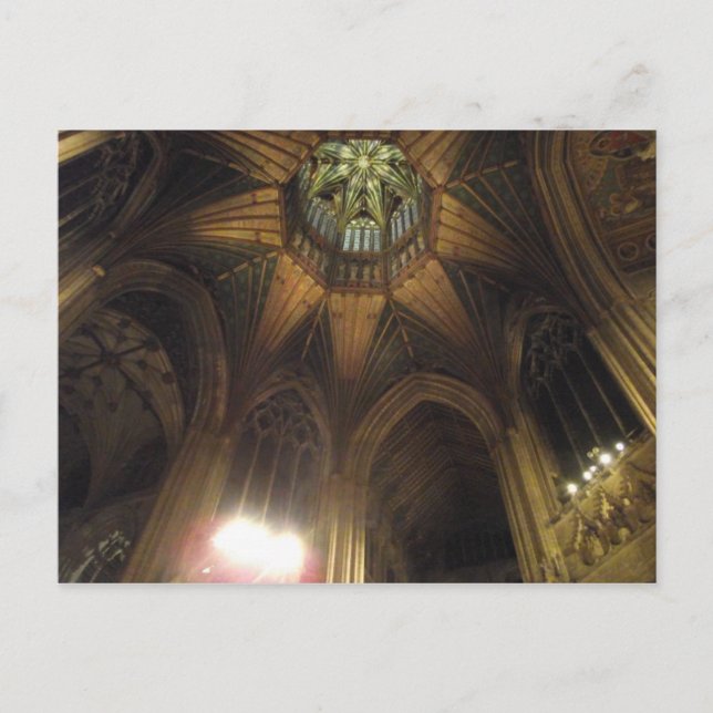 Octagon, Ely Cathedral Postcard (Front)