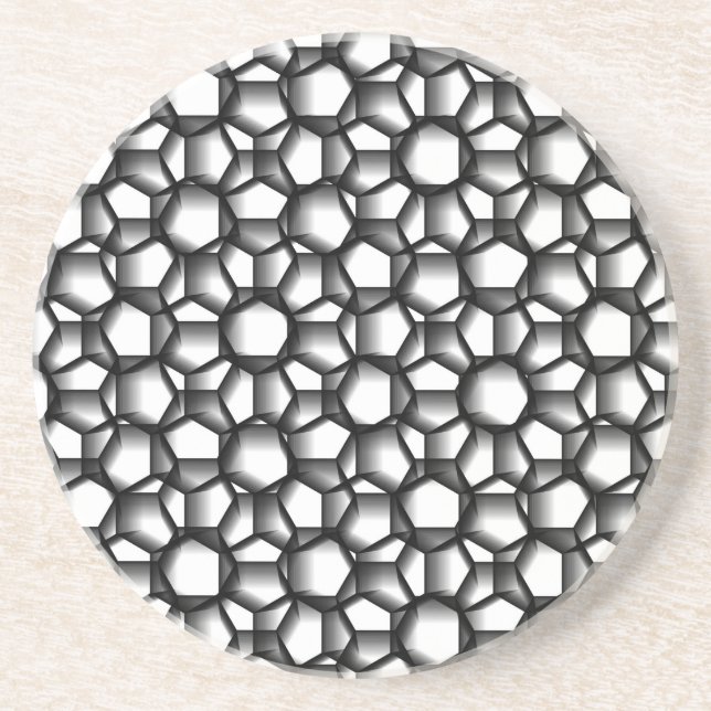 Octagon Lace Coaster (Front)