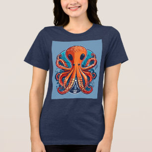 Octane Octopus Rally Team – Emblema Oficial Tri-Blend Shirt