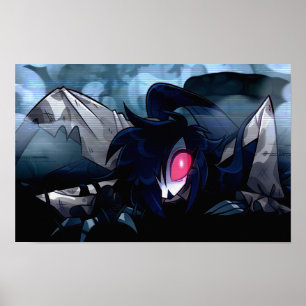 Octavia Halloween Slasher   Helluva Boss   Poster