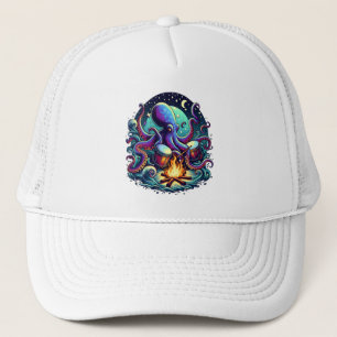 Octo-Beats by the Fire Trucker Hat