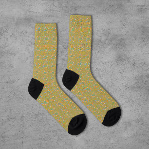 Octo brightener arabesque Moorish tangerine style  Socks