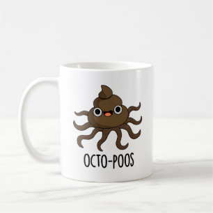 Octo-poos Funny Octopus Pun Coffee Mug