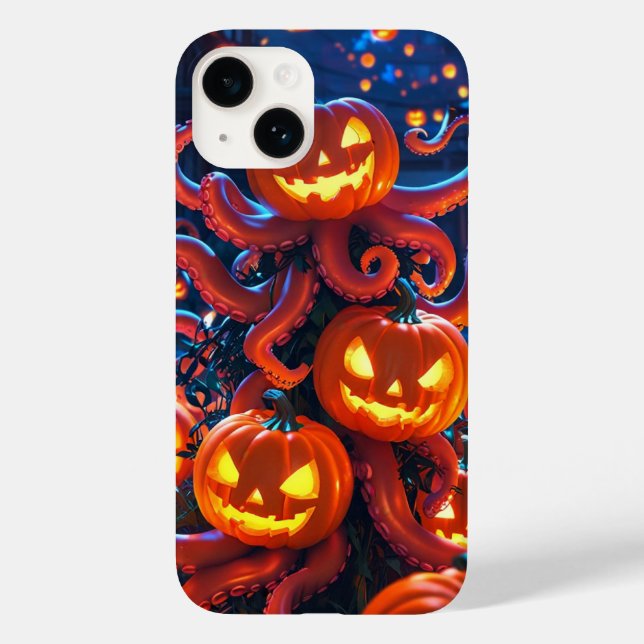 Octo Pumpkin Case-Mate iPhone Case (Back)