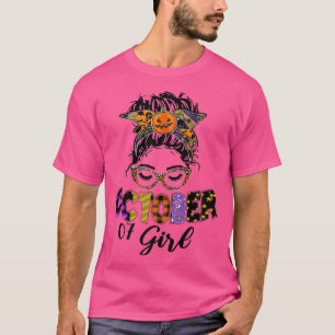 October 07 Girl Halloween Thanksgiving October Bir T-Shirt
