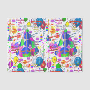 October, 1 Birthday Tissue Paper