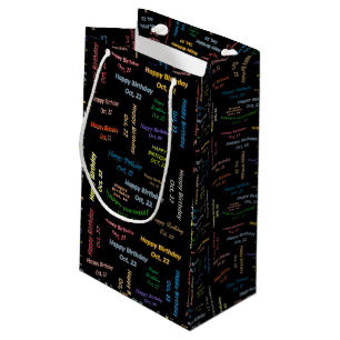 October, 22 Birthday Gift Bag