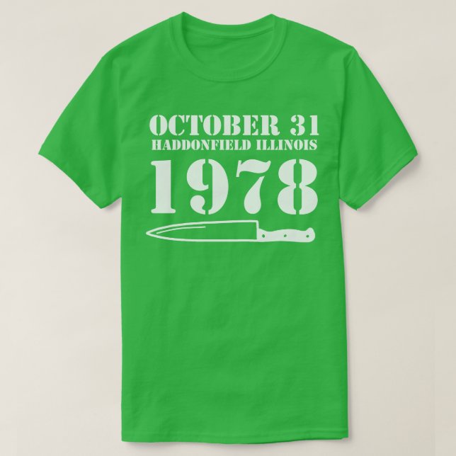 October 31 1978 T-Shirt (Design Front)