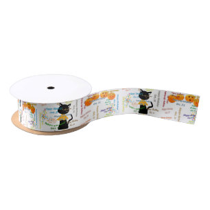 October, 31 Birthday Ribbon Satin Ribbon