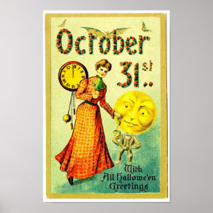 October 31 Matte Poster