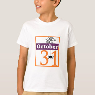 October 31st Halloween Personalised T-Shirt