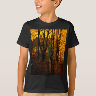October Afterglow John Atkinson Grimshaw T-Shirt