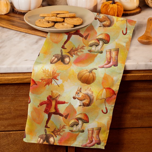 October and November Tea Towel (Creator Uploaded)