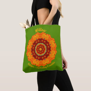 October Birth Month Flower Personalised Carryall Tote Bag