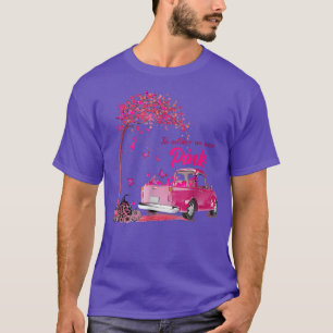 October Breast Cancer Awareness Month Pink Truck R T-Shirt