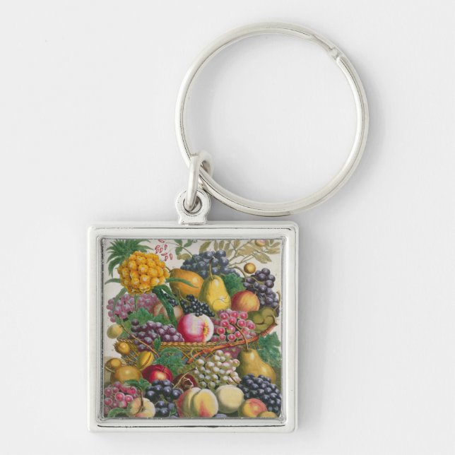 October, from 'Twelve Months of Fruits' Key Ring (Front)