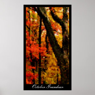 October Grandeur Poster