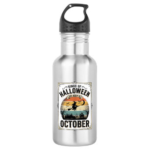 October Halloween Birthday Vintage Witch Shirt Des 532 Ml Water Bottle