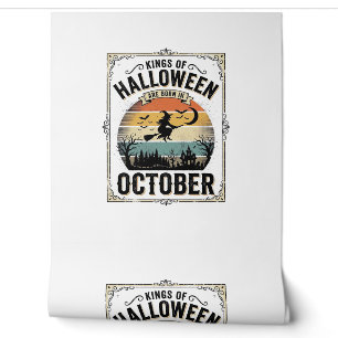 October Halloween Birthday Vintage Witch Shirt Des Wallpaper