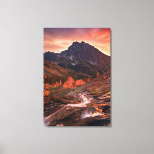 October Light on Headlight Basin Canvas Print