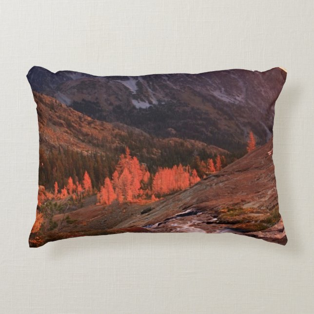 October Light on Headlight Basin Decorative Cushion (Front)