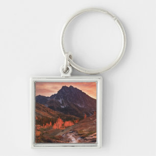 October Light on Headlight Basin Key Ring