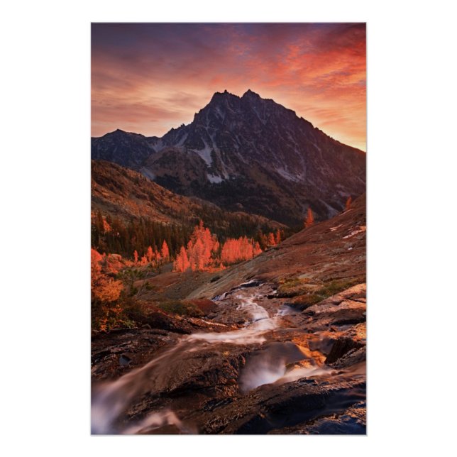 October Light on Headlight Basin Poster (Front)