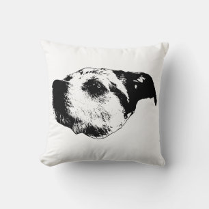 October Living-Room Calm — Terrier Cushion