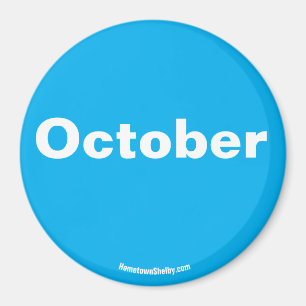 October magnet