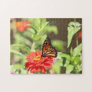 October Monarch Jigsaw Puzzle