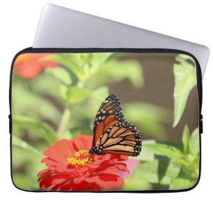 October Monarch Trifold Wallet Laptop Sleeve
