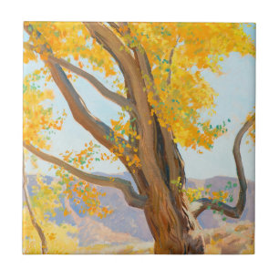 October Morning by Maynard Dixon Tile