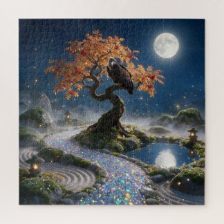 October Opal Zen Garden Jigsaw Puzzle