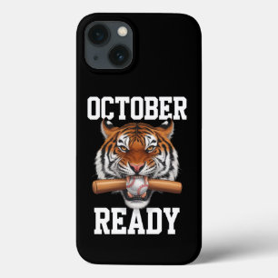 October Ready For Ready Tiger Baseball 2024 iPhone 13 Case