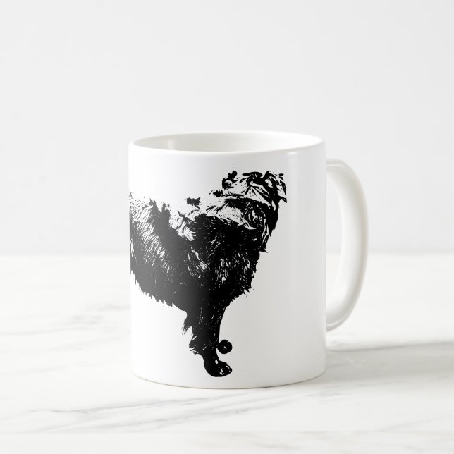 October Ring Poise Coffee Mug (Front Right)