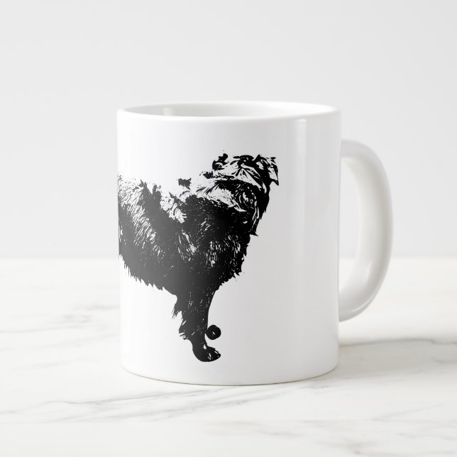 October Ring Poise Large Coffee Mug (Front Right)