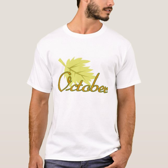 October T-Shirt (Front)