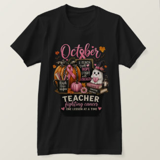 October Teacher Strong™ | Breast Cancer Awareness T-Shirt