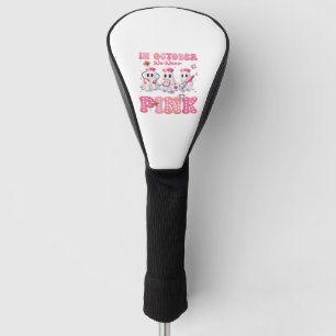 October Wear Pink Boo Nurse Halloween Costumes Wom Golf Head Cover