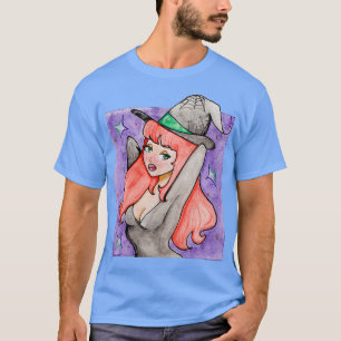 October Witch Pinup T-Shirt