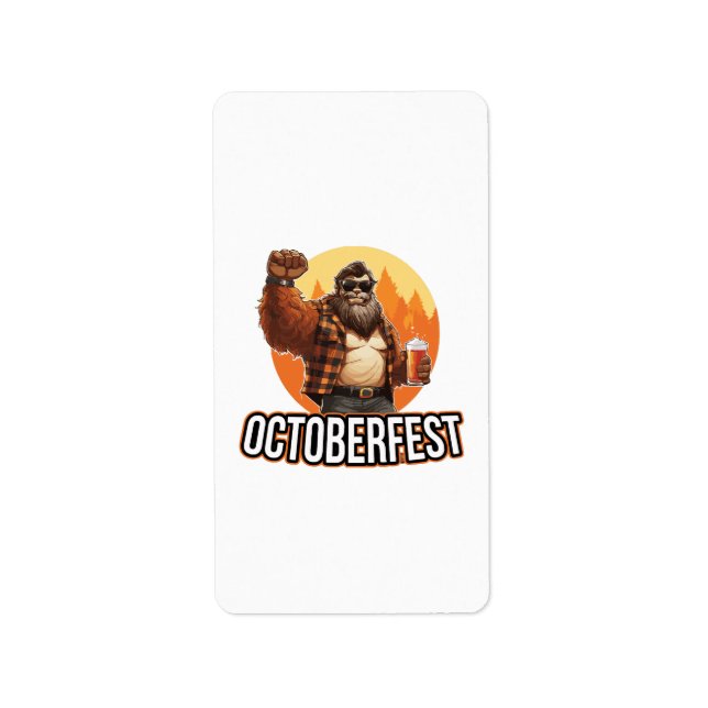 Octoberfest Bigfoot  Label (Front)