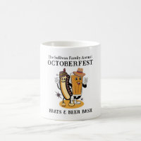 Octoberfest Brats and Beer Fall Party Retro
