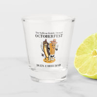 Octoberfest Brats and Beer Fall Party Retro