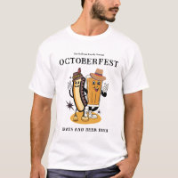 Octoberfest Brats Beer Fall Party Retro Men's