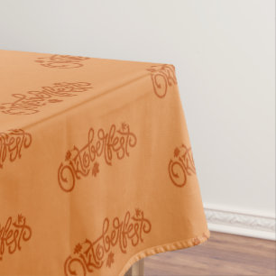 Octoberfest in Brown  Tablecloth