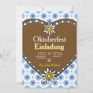 Octoberfest invitation